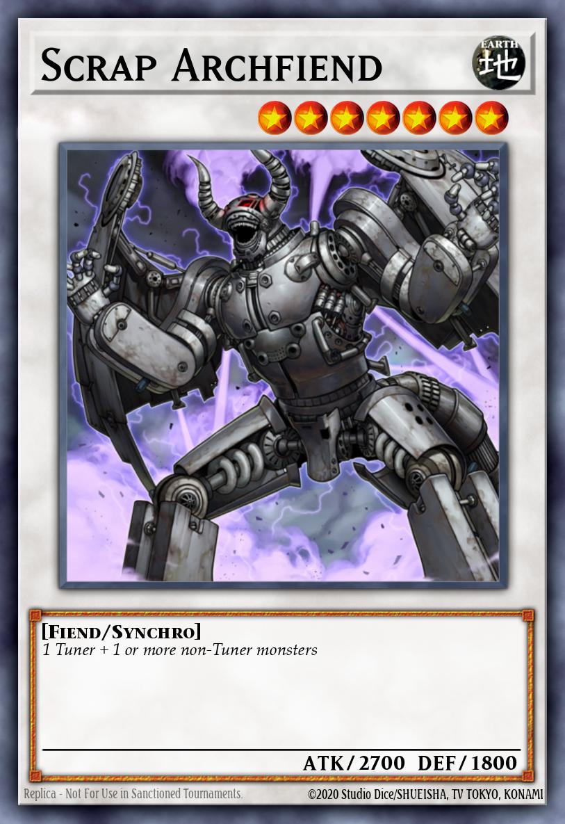 Scrap Archfiend DREV-ENSP1 – Duelist Revolution Sneak Peek Participation Card