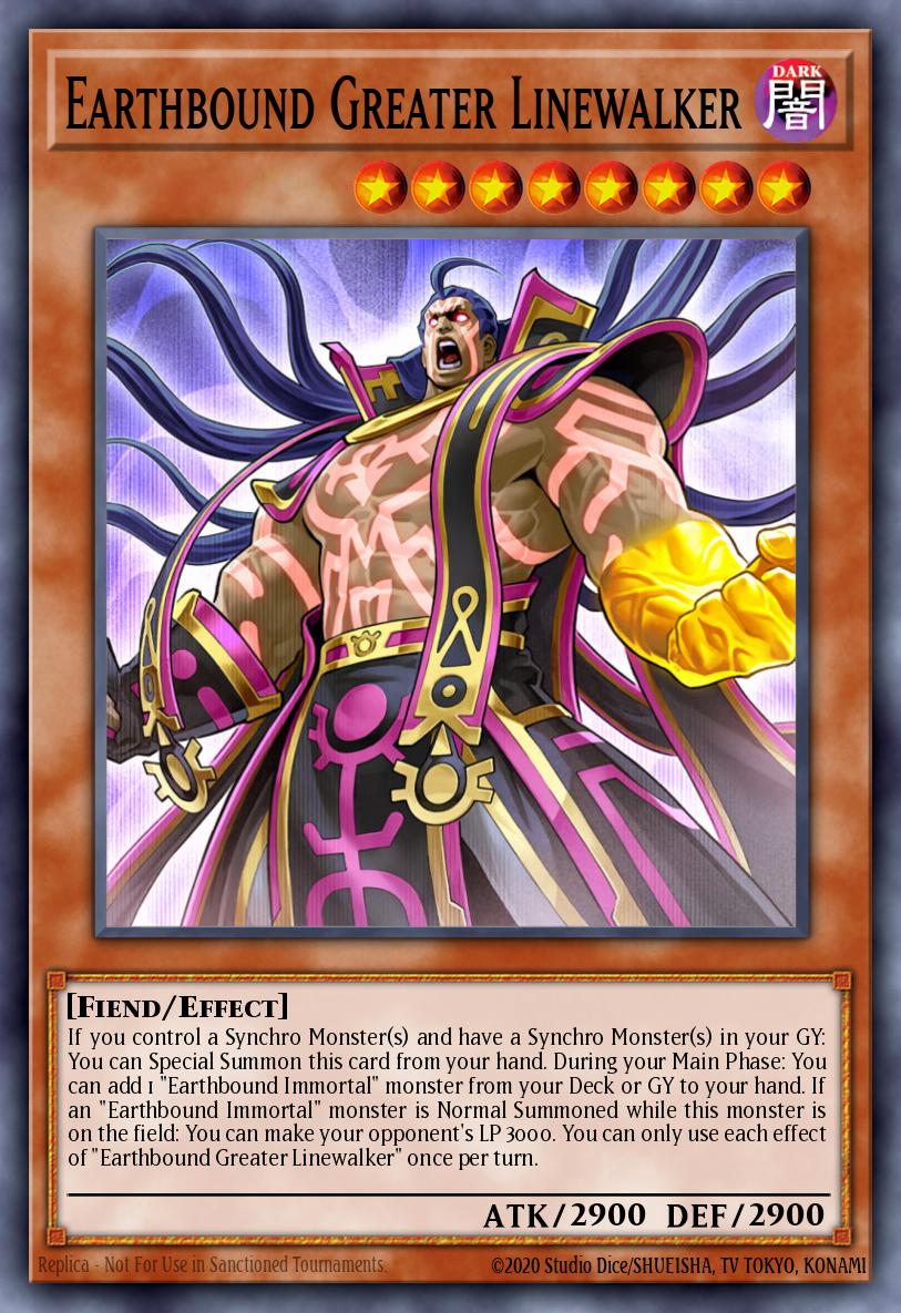 Earthbound Greater Linewalker LDS3-EN049 – Legendary Duelists: Season 3
