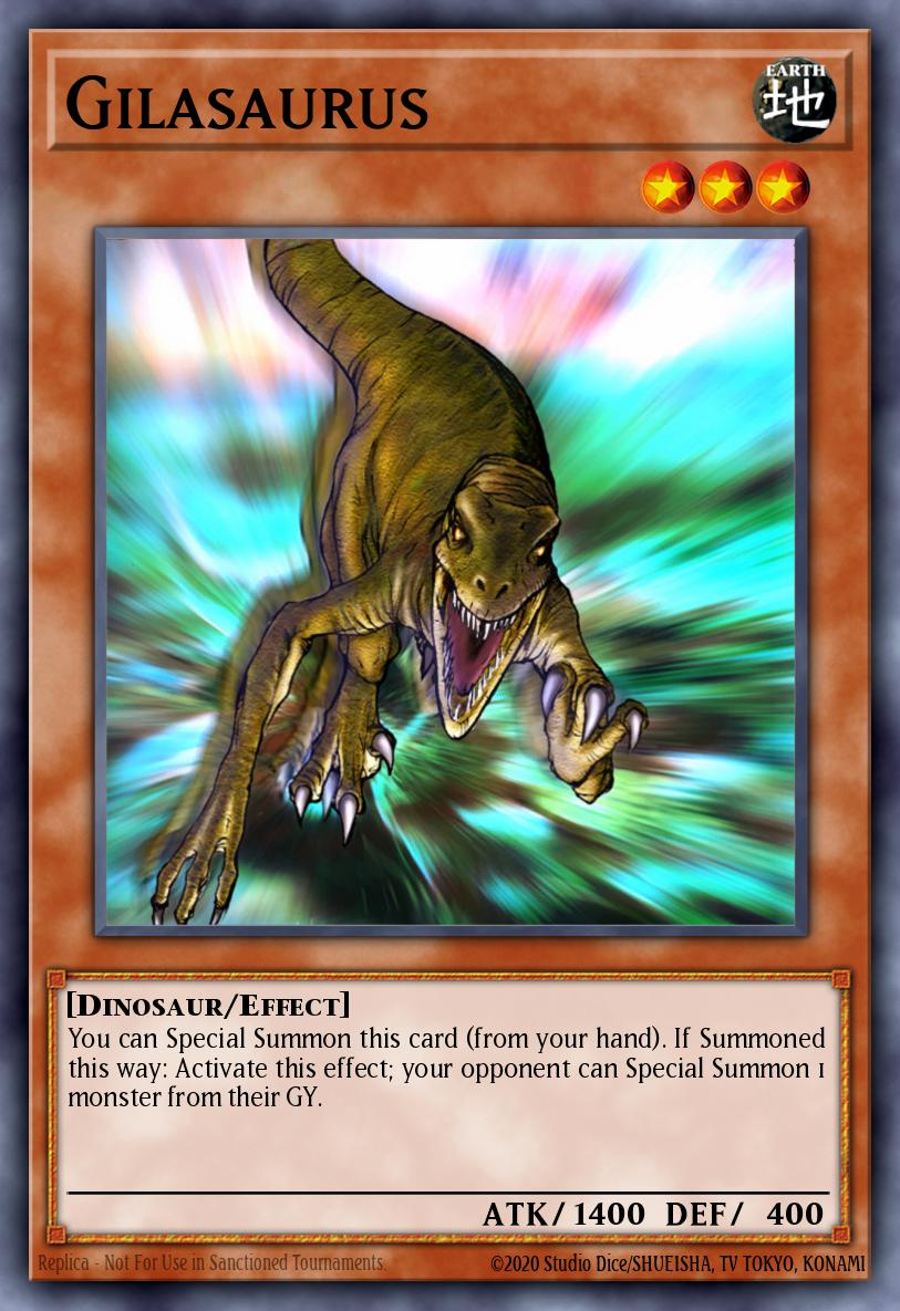 Gilasaurus SR04-EN012 – Dinosmasher's Fury Structure Deck