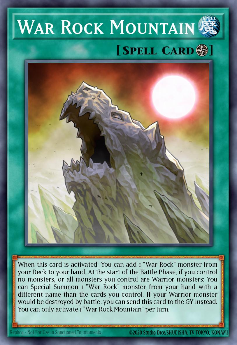 War Rock Mountain BLVO-EN000 – Blazing Vortex