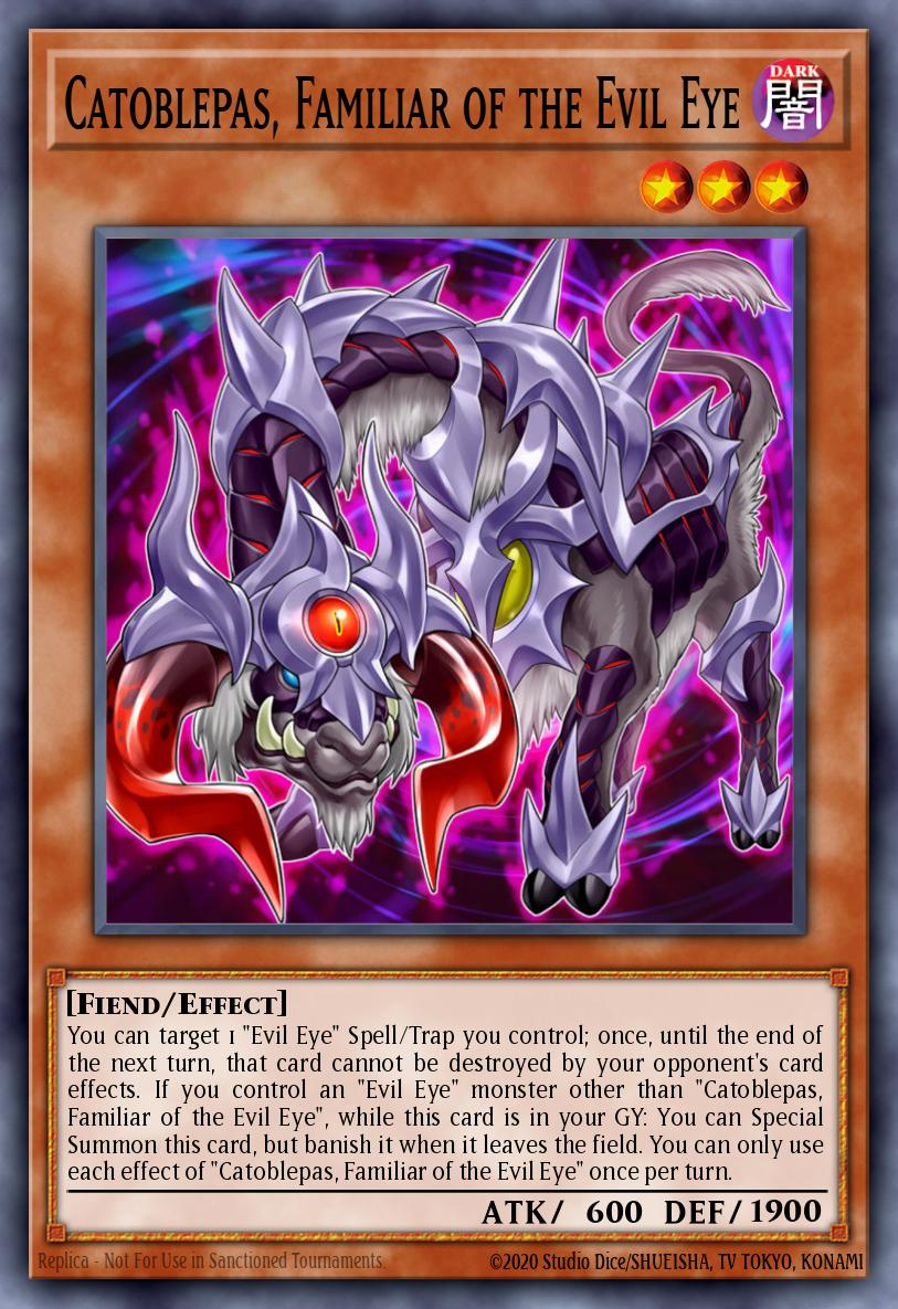 Catoblepas, Familiar of the Evil Eye INCH-EN029 – The Infinity Chasers
