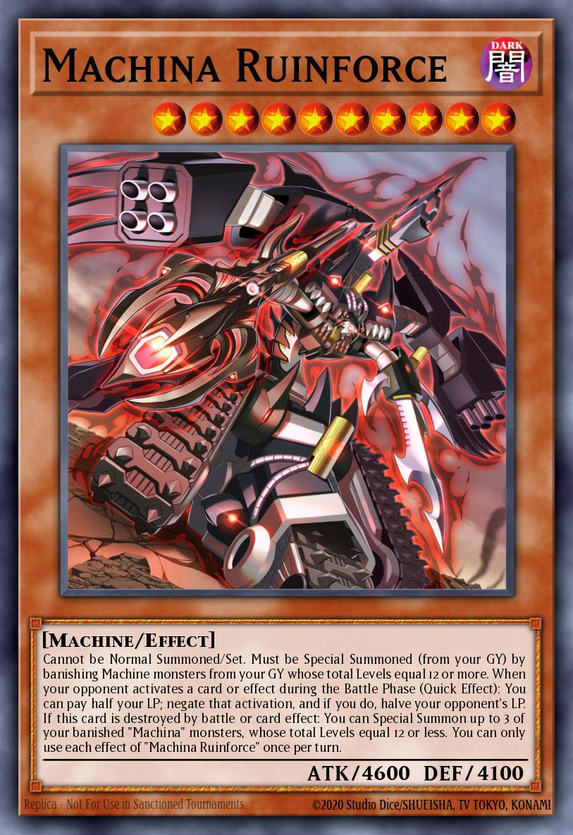 Machina Ruinforce MP22-EN203 – 2022 Tin of the Pharaoh's Gods