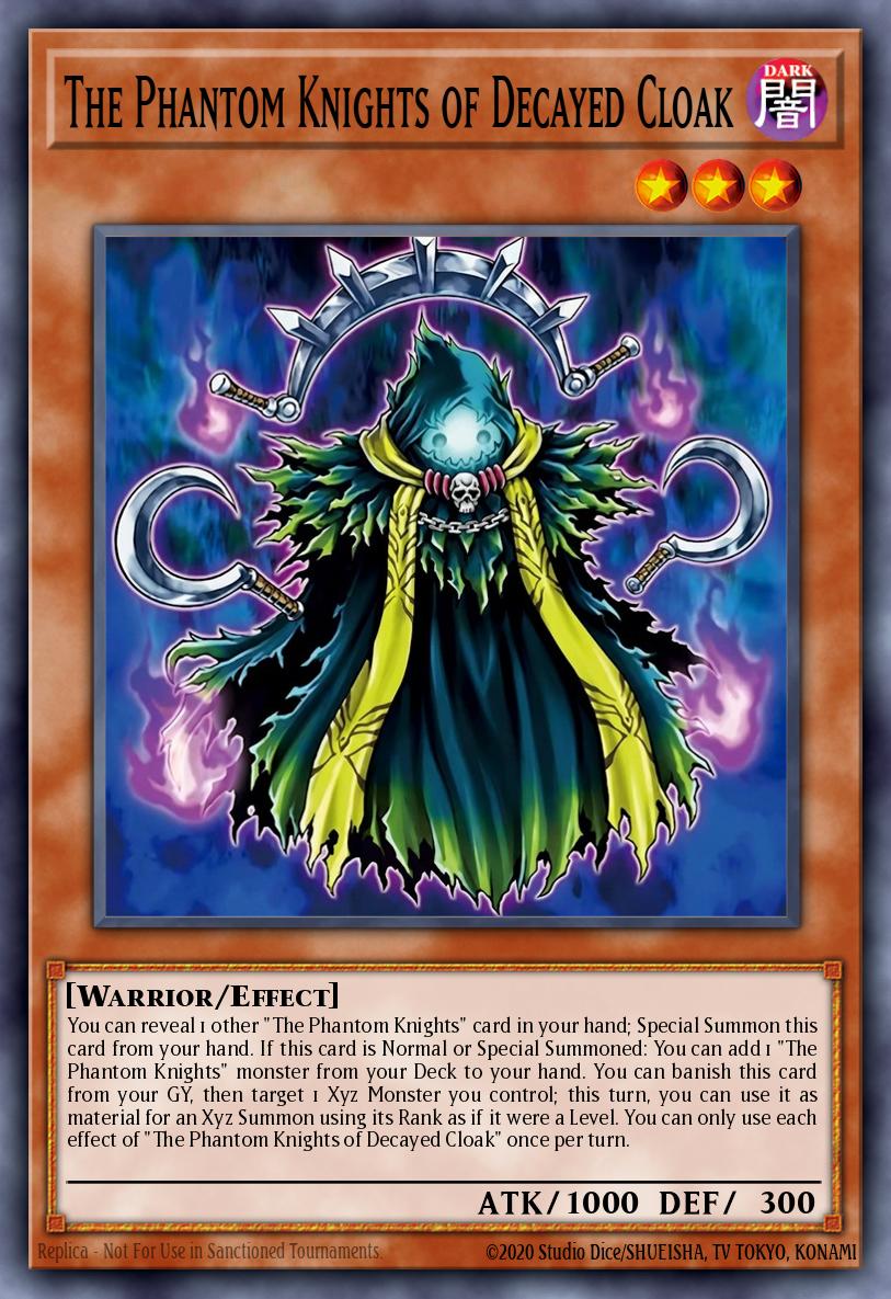The Phantom Knights of Decayed Cloak CORI-EN018 – Chaos Origins