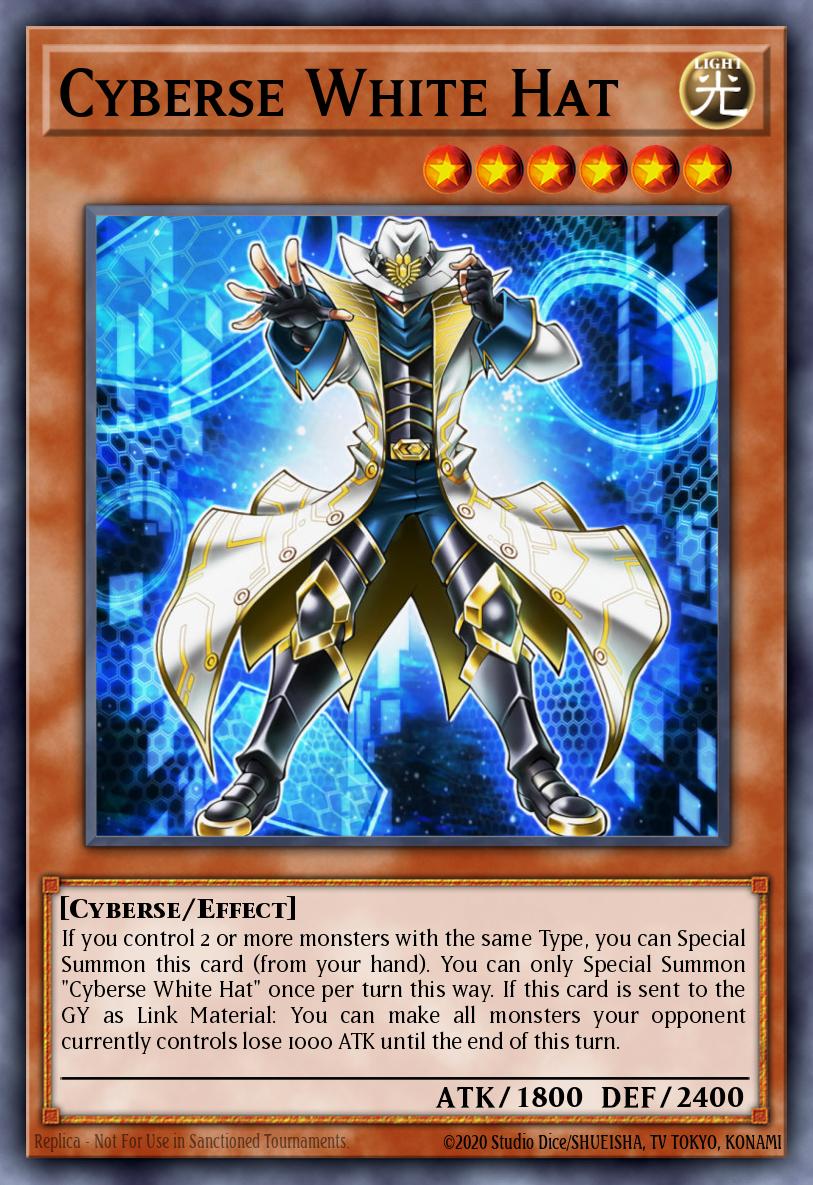 Cyberse White Hat YS18-EN004 – Starter Deck: Codebreaker