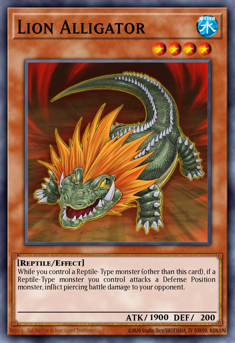 Lion Alligator LC02-EN008 – Legendary Collection 2: The Duel Academy Years