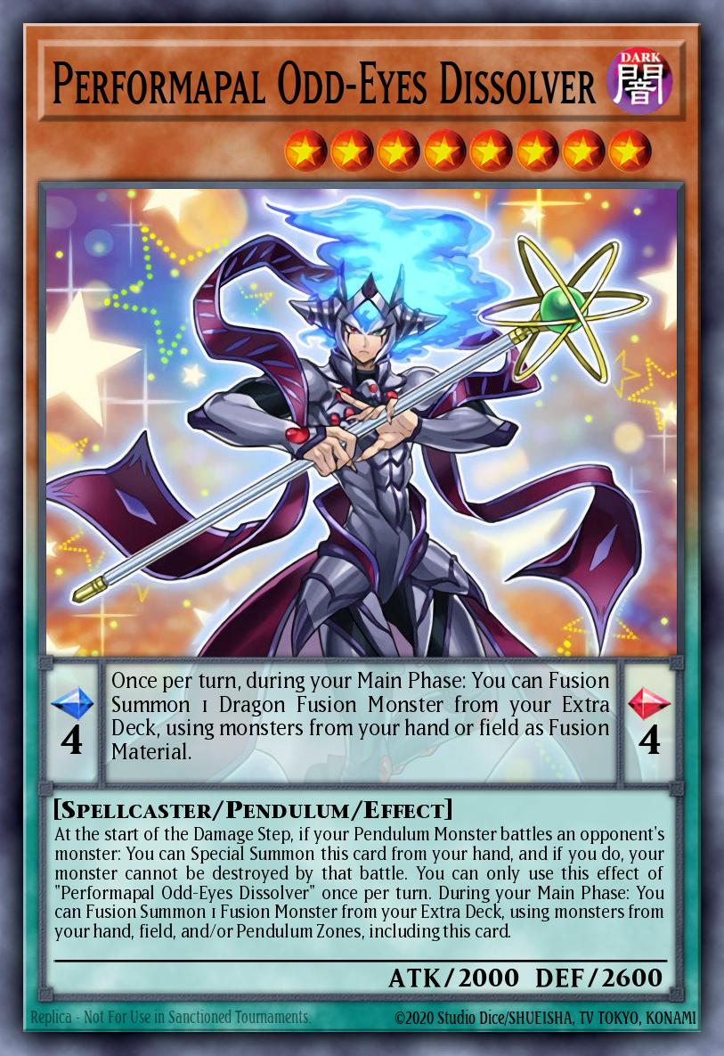 Performapal Odd-Eyes Dissolver LAVD-ENO09 – Legendary Arc-V Decks