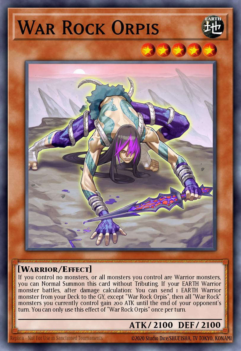 War Rock Orpis BLVO-EN095 – Blazing Vortex