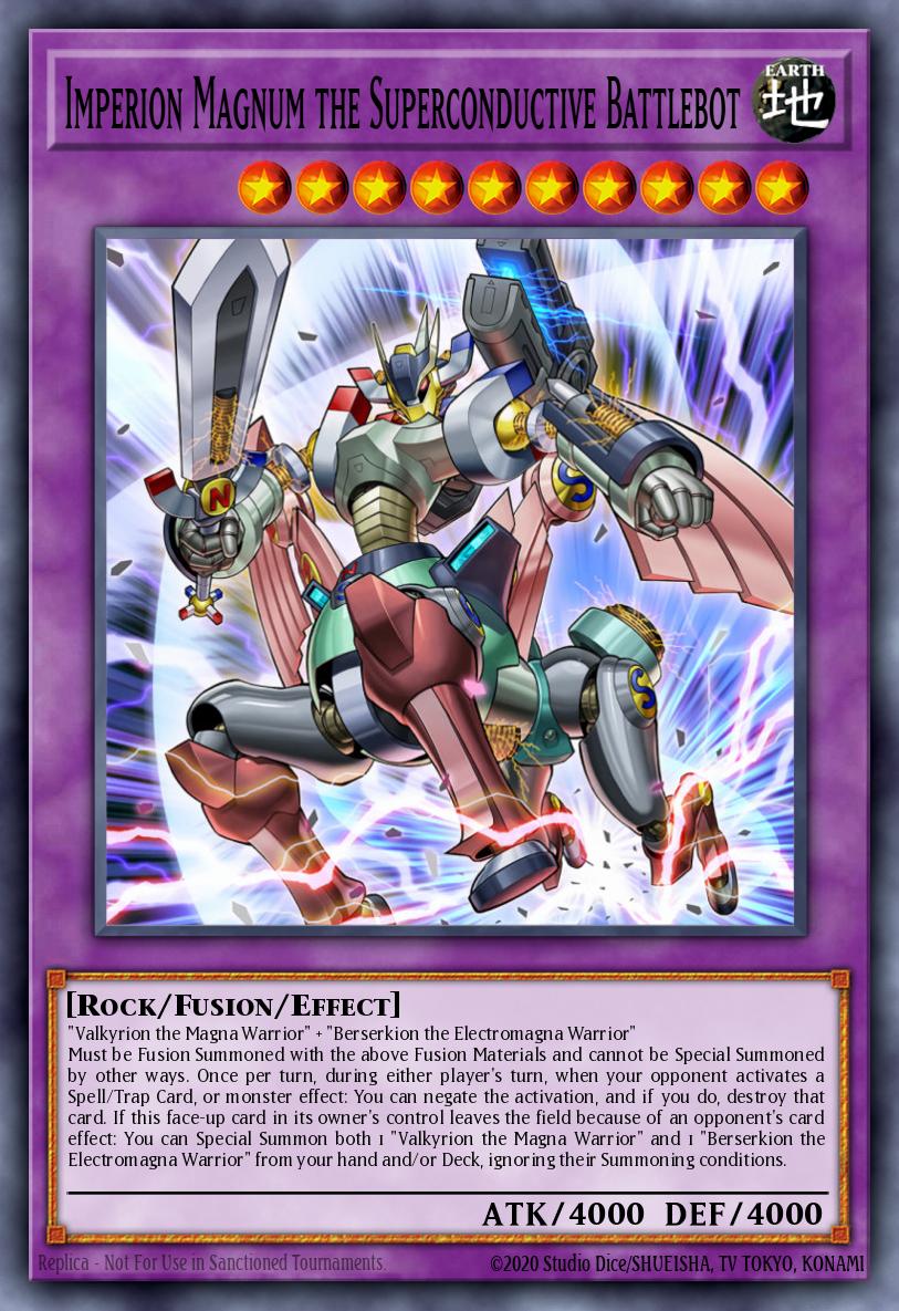 Imperion Magnum the Superconductive Battlebot SDMY-EN041 – Structure Deck: Yugi Muto