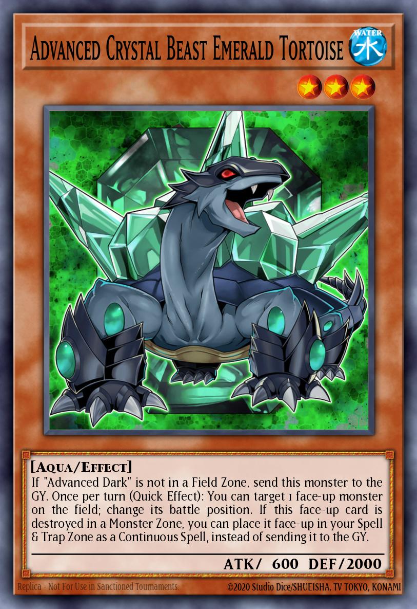 Advanced Crystal Beast Emerald Tortoise BLCR-EN012 – Battles of Legend: Crystal Revenge