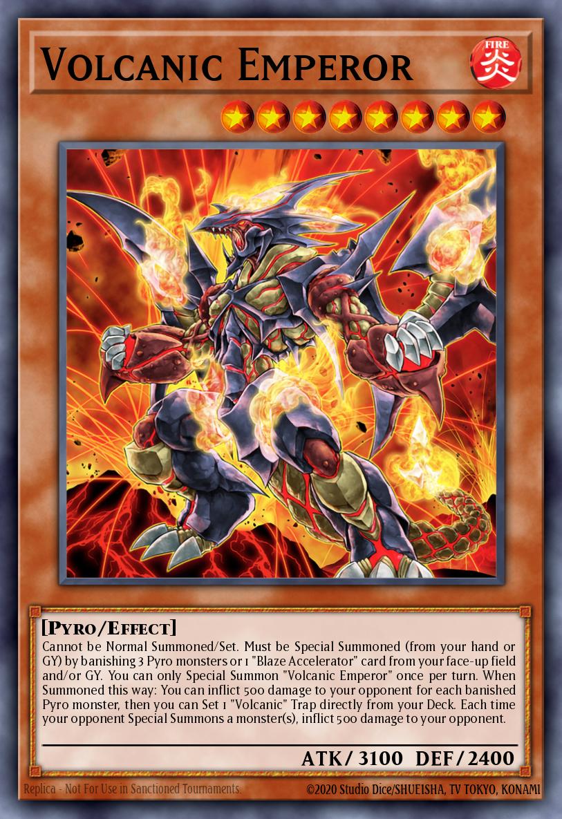 Volcanic Emperor LD10-EN018 – Legendary Duelists: Soulburning Volcano