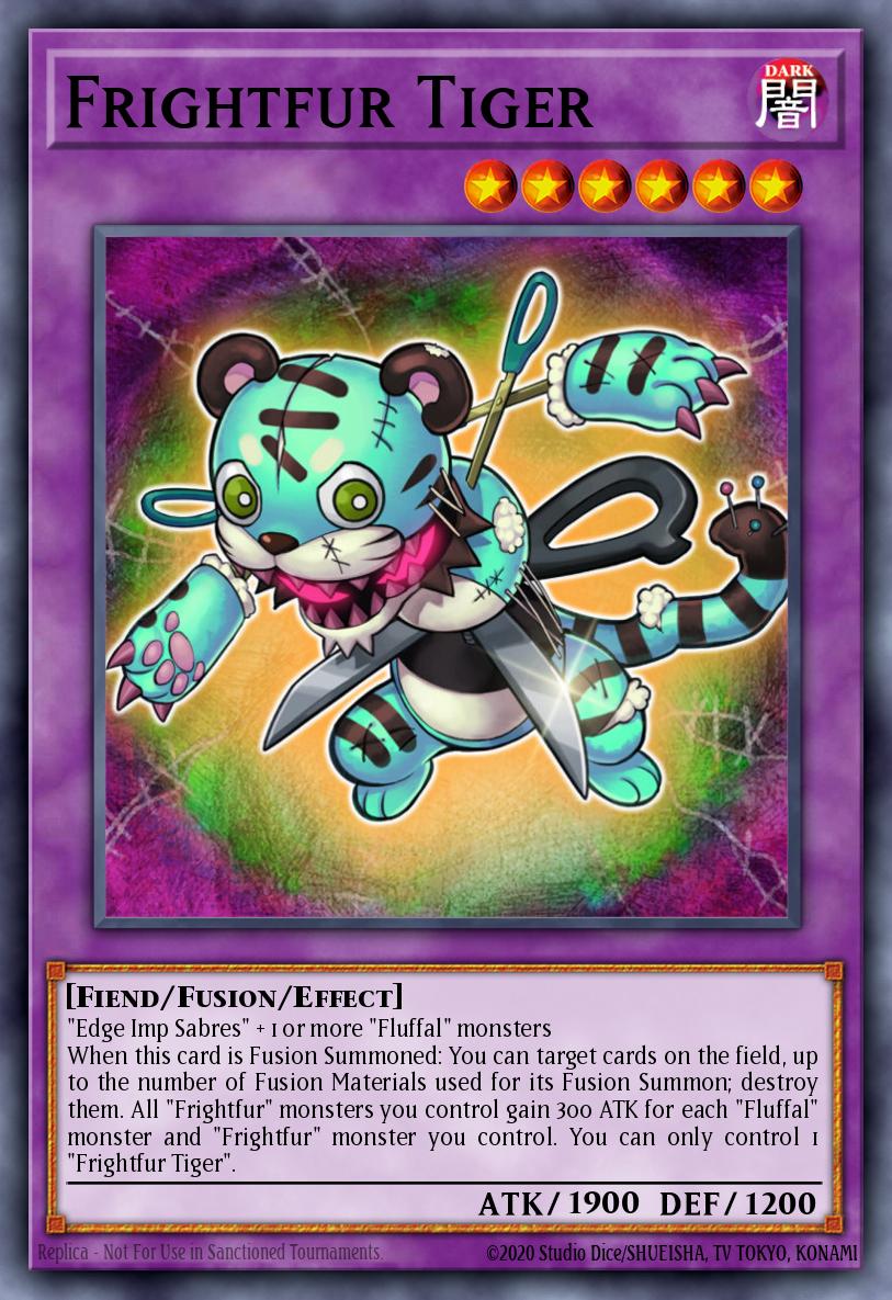 Frightfur Tiger JUMP-EN073 – Weekly Shonen Jump July 2015 membership promotional card
