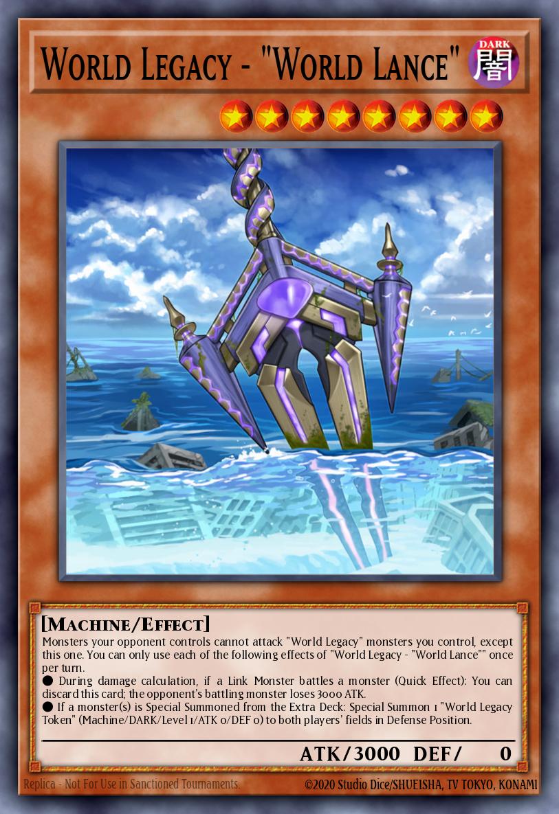 World Legacy - "World Lance" FLOD-EN018 – Flames of Destruction