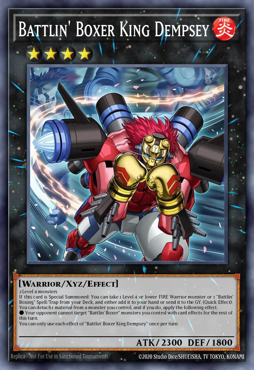 Battlin' Boxer King Dempsey LD10-EN036 – Legendary Duelists: Soulburning Volcano