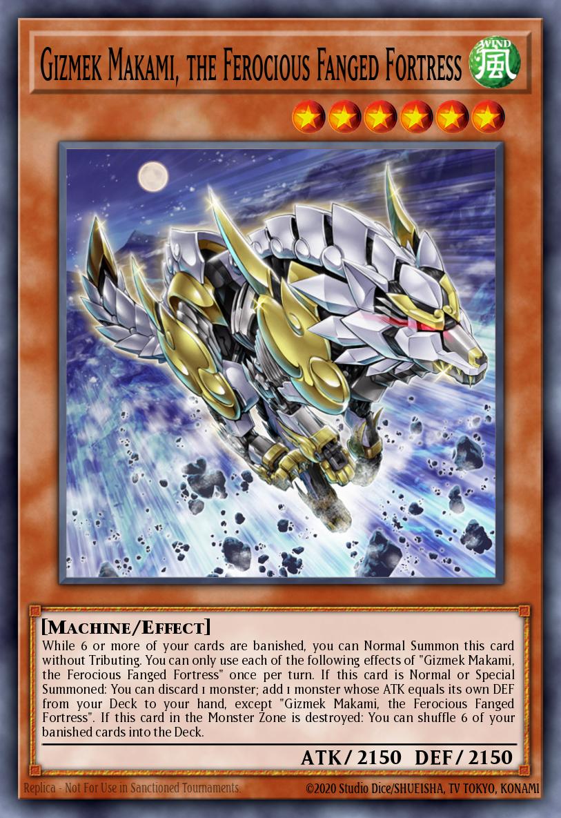 Gizmek Makami, the Ferocious Fanged Fortress PHRA-EN022 – Phantom Rage