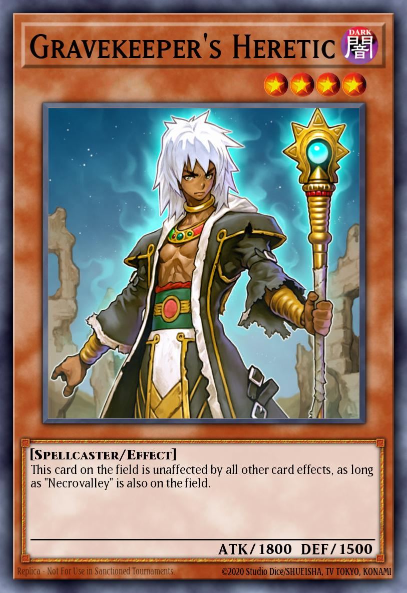 Gravekeeper's Heretic LVAL-EN084 – Legacy of the Valiant