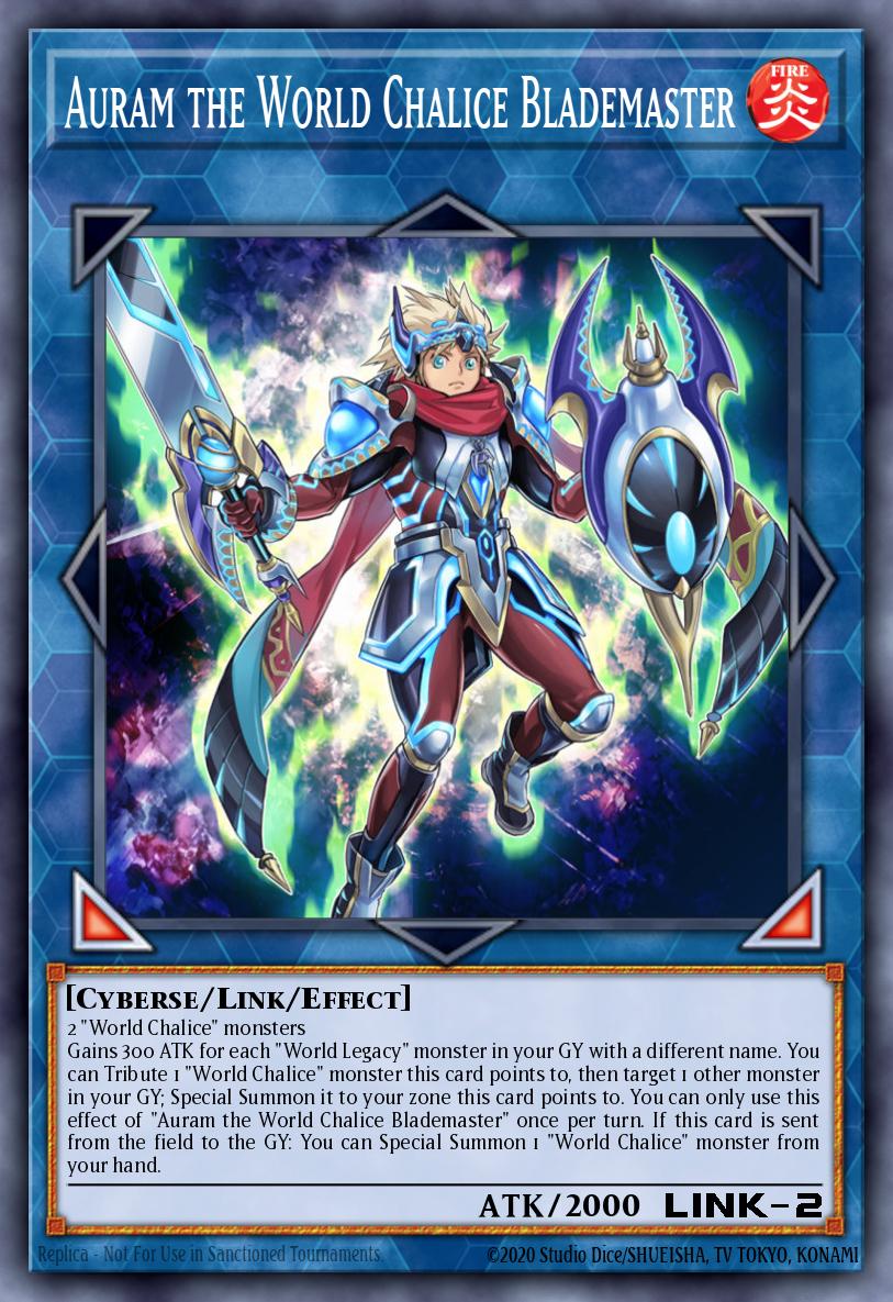 Auram the World Chalice Blademaster COTD-EN049 – Code of the Duelist
