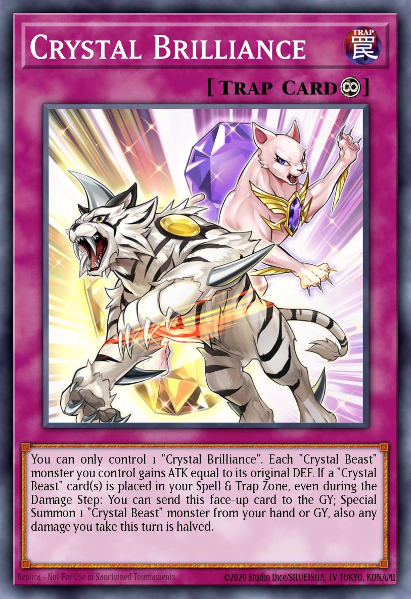 Crystal Brilliance SDCB-EN034 – Structure Deck: Legend of the Crystal Beasts