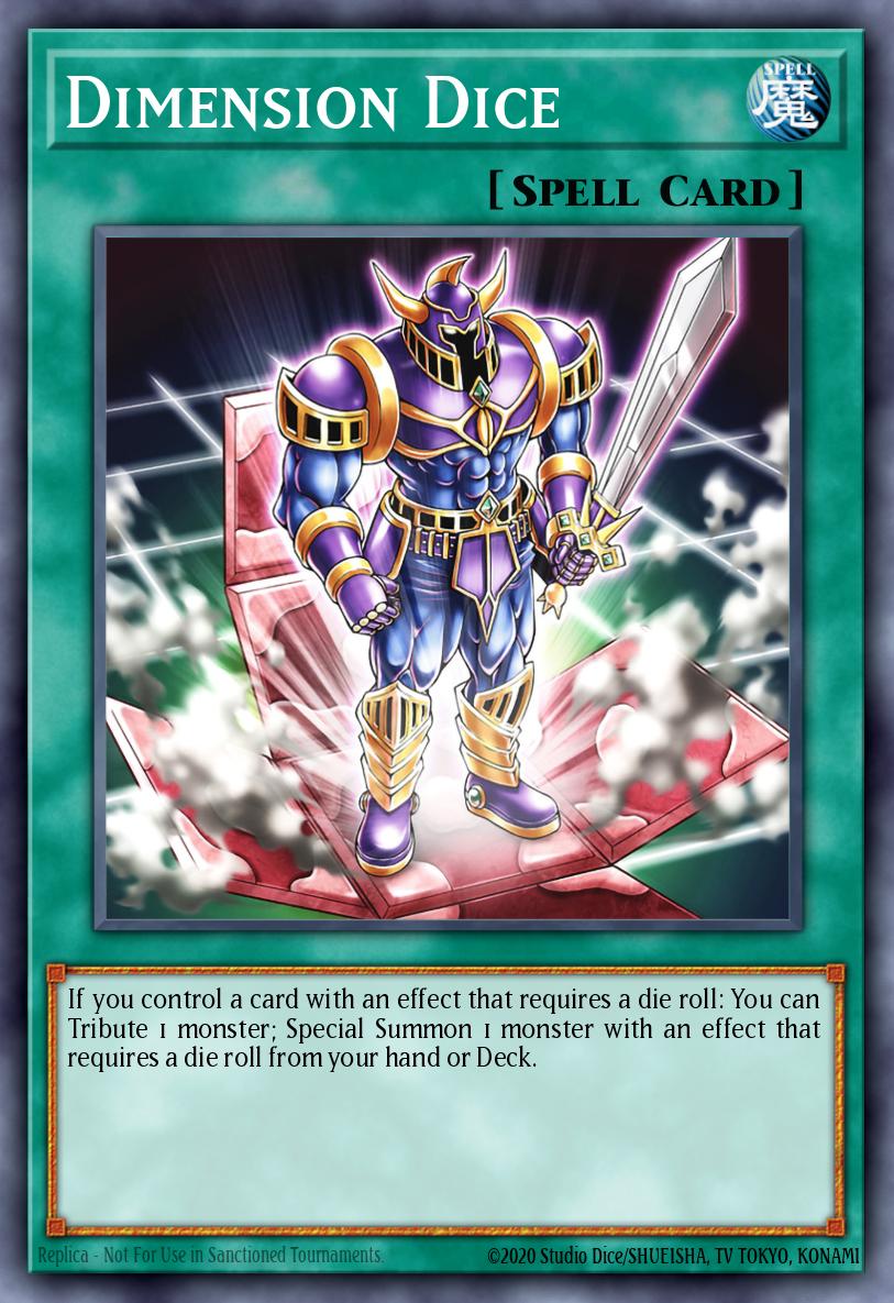 Dimension Dice BLCR-EN006 – Battles of Legend: Crystal Revenge