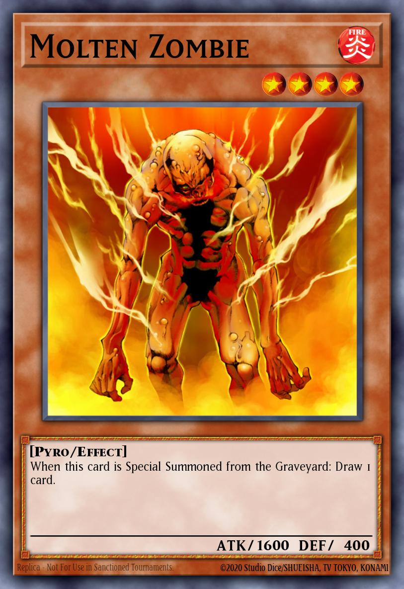 Molten Zombie IOC-EN064 – Invasion of Chaos