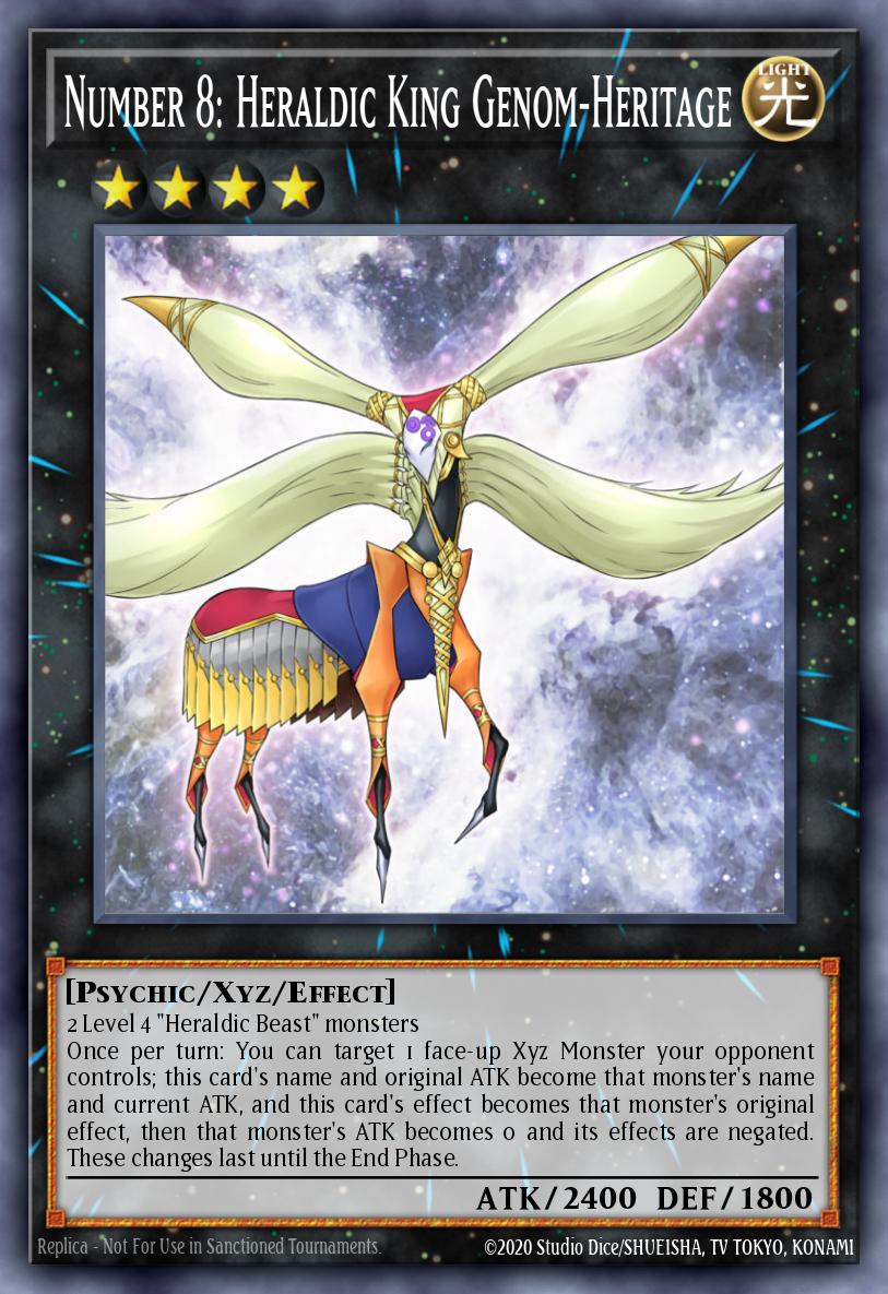 Number 8: Heraldic King Genom-Heritage ABYR-EN045 – Abyss Rising