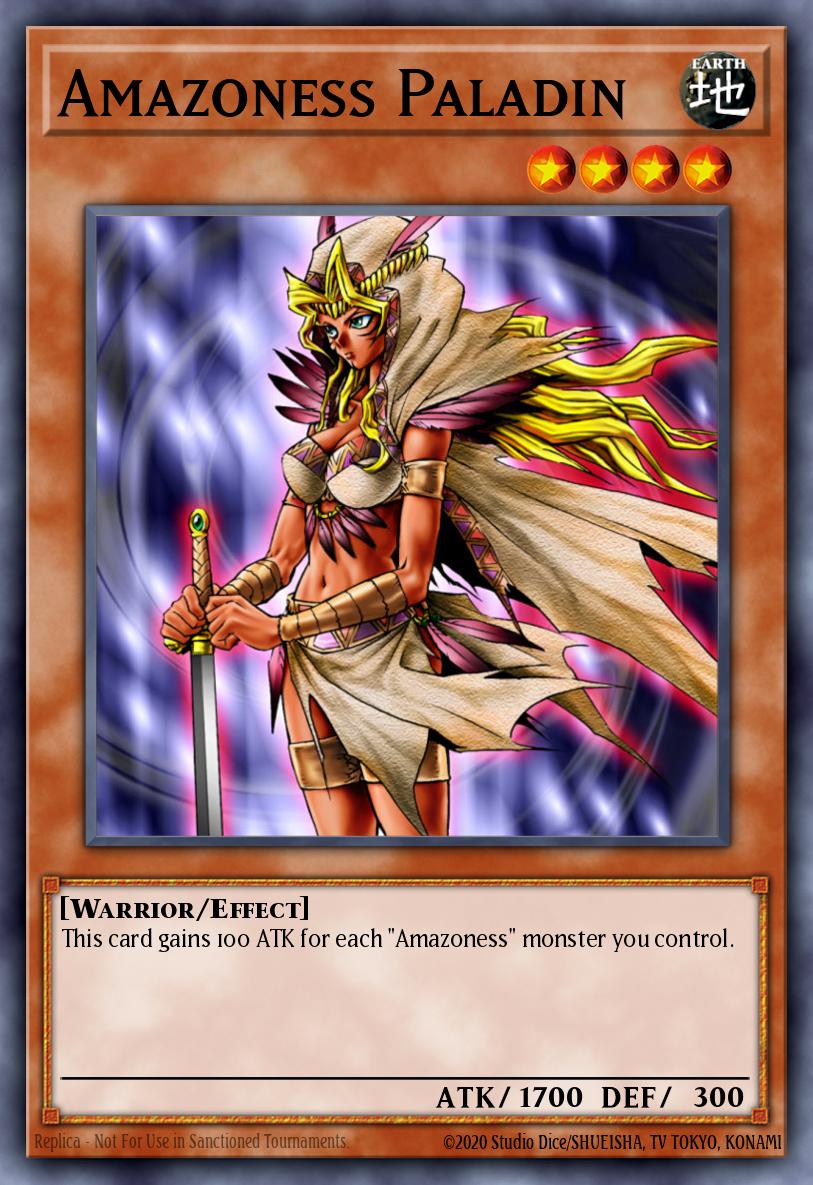 Amazoness Paladin SGX3-END04 – Speed Duel GX: Duelists of Shadows