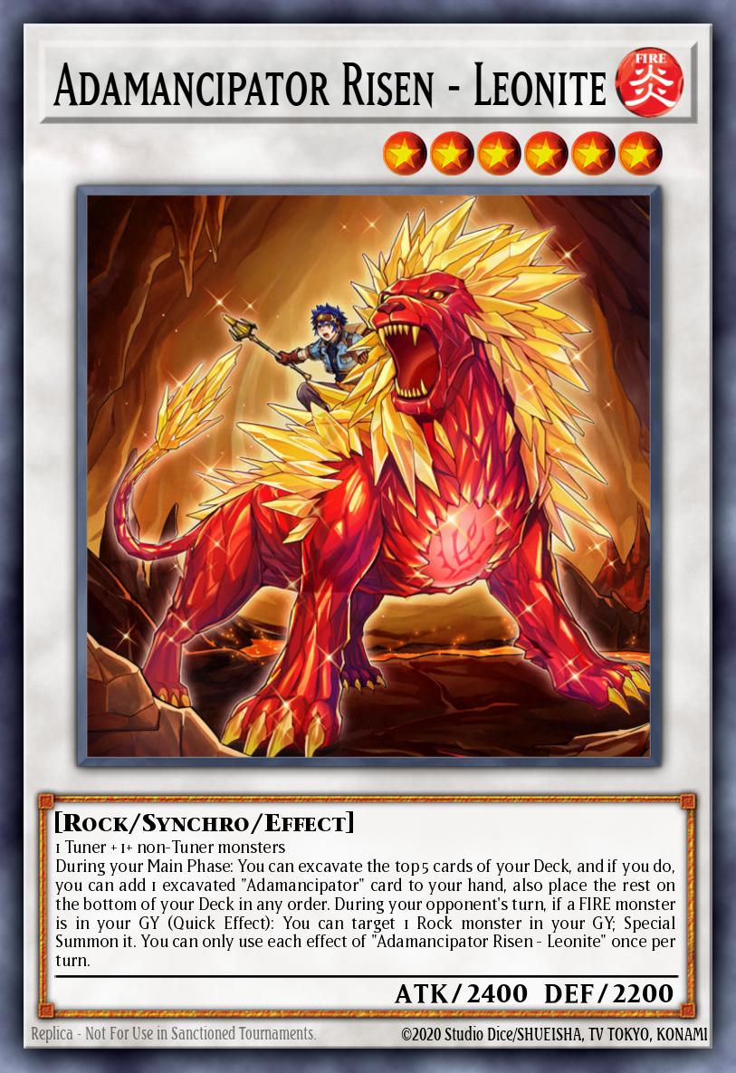 Adamancipator Risen - Leonite SESL-EN007 – Secret Slayers