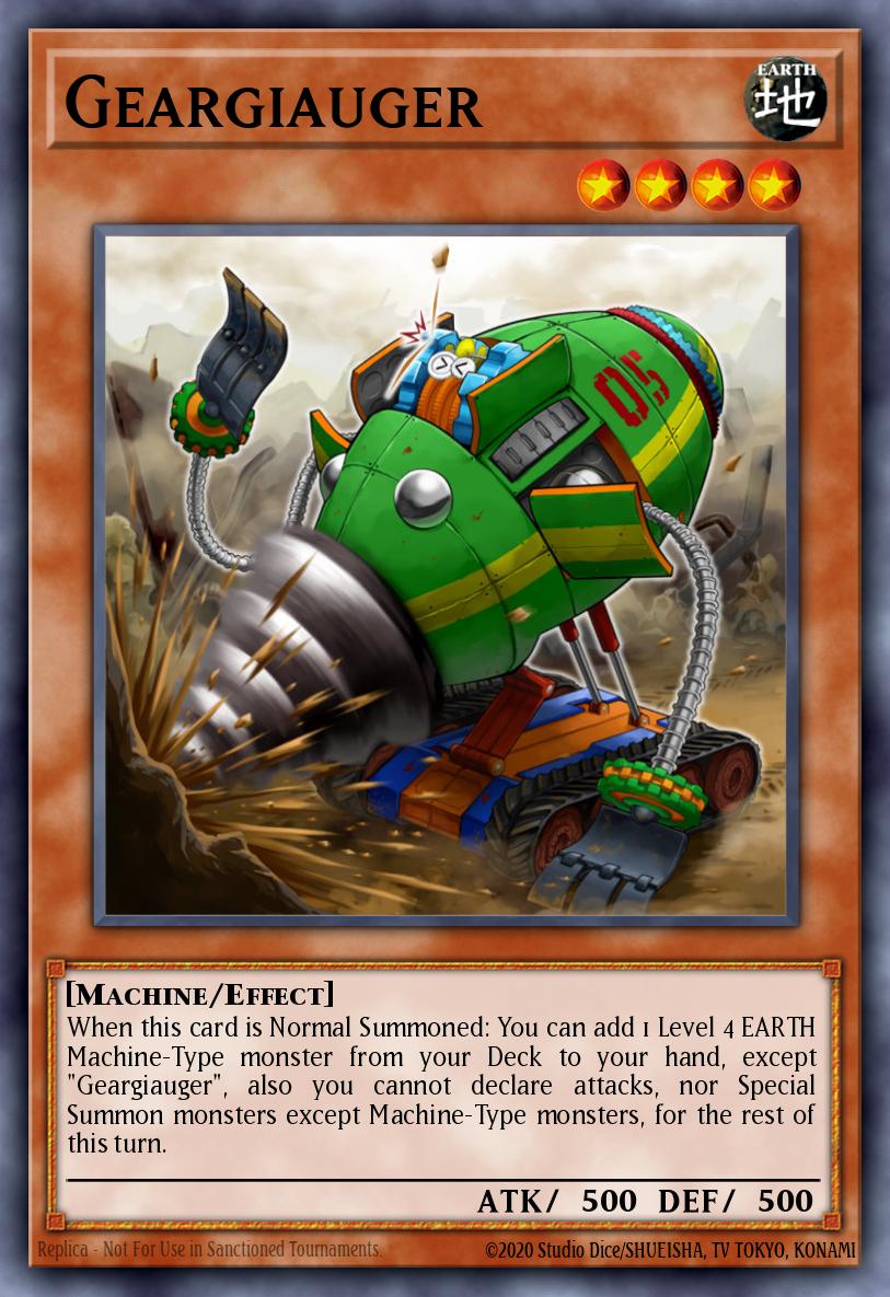 Geargiauger SDGR-EN003 – Geargia Rampage Structure Deck