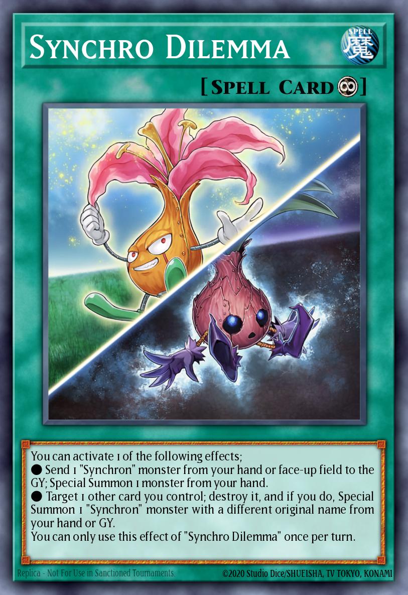 Synchro Dilemma LED8-EN026 – Legendary Duelists: Synchro Storm