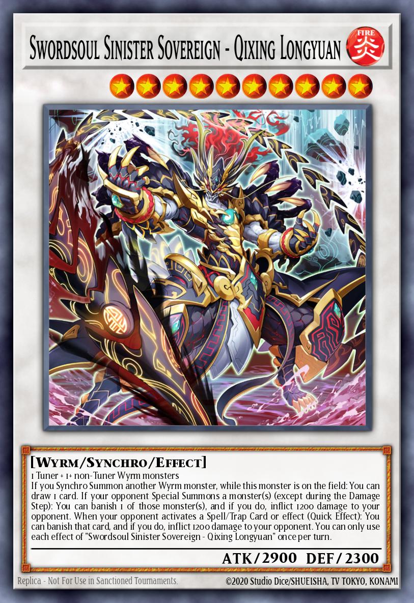 Swordsoul Sinister Sovereign - Qixing Longyuan BACH-EN041 – Battle of Chaos