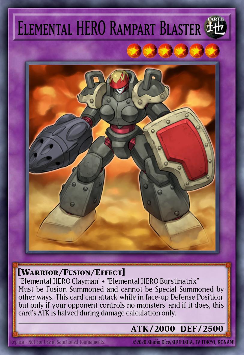 Elemental HERO Rampart Blaster LCGX-EN047 – Legendary Collection 2: The Duel Academy Years Mega Pack