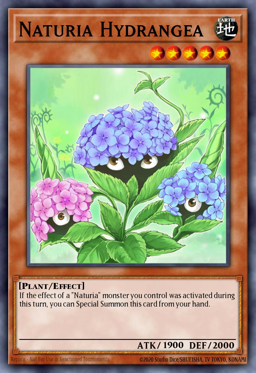 Naturia Hydrangea HA03-EN044 – Hidden Arsenal 3