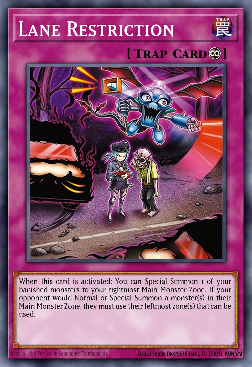 Lane Restriction CORI-EN078 – Chaos Origins