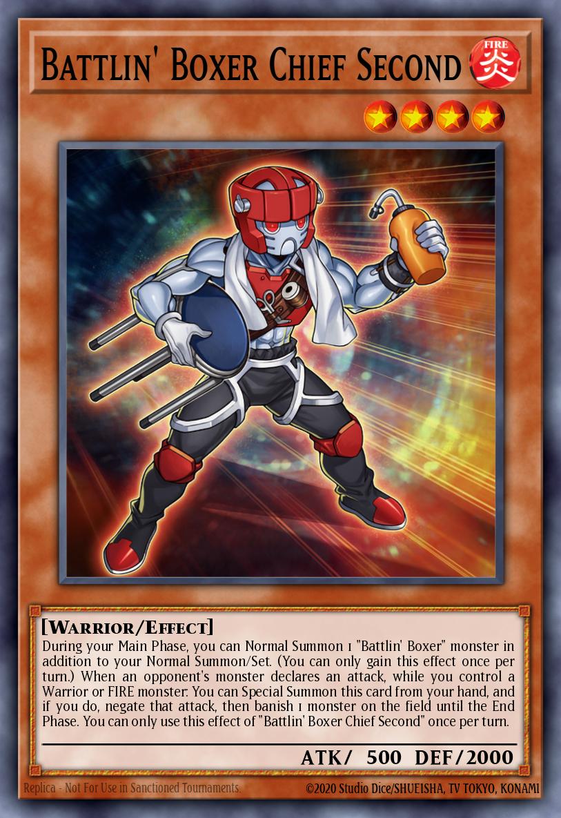 Battlin' Boxer Chief Second LD10-EN033 – Legendary Duelists: Soulburning Volcano