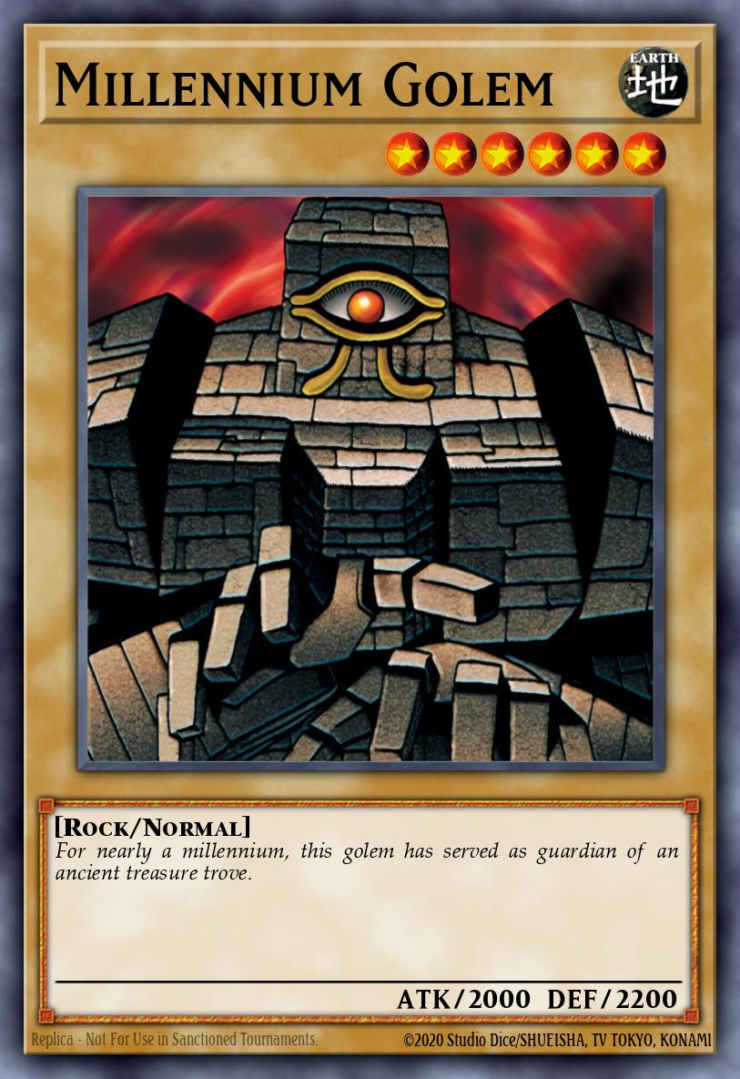 Millennium Golem TP7-EN018 – Tournament Pack 7