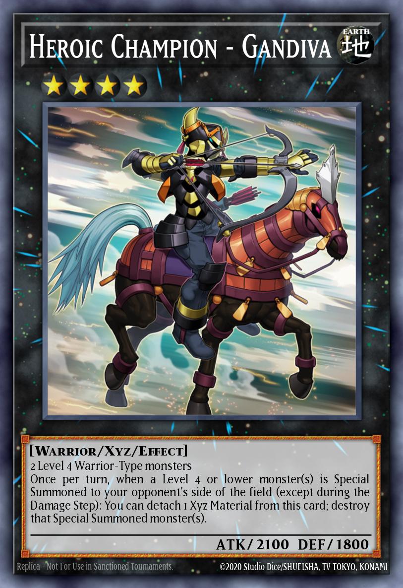 Heroic Champion - Gandiva OP19-EN025 – OTS Tournament Pack 19