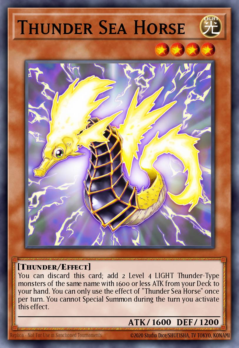 Thunder Sea Horse CT10-EN016 – 2013 Collectible Tins Wave 2