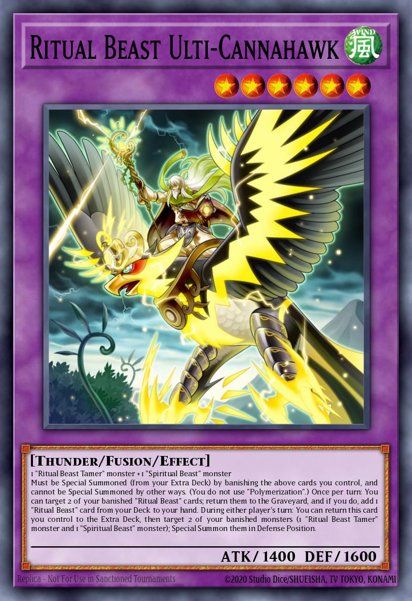 Ritual Beast Ulti-Cannahawk BLTR-EN084 – Battles of Legend: Terminal Revenge