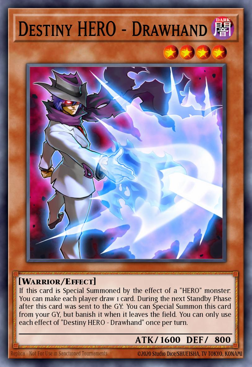 Destiny HERO - Drawhand MP20-EN055 – 2020 Tin of Lost Memories Mega Pack