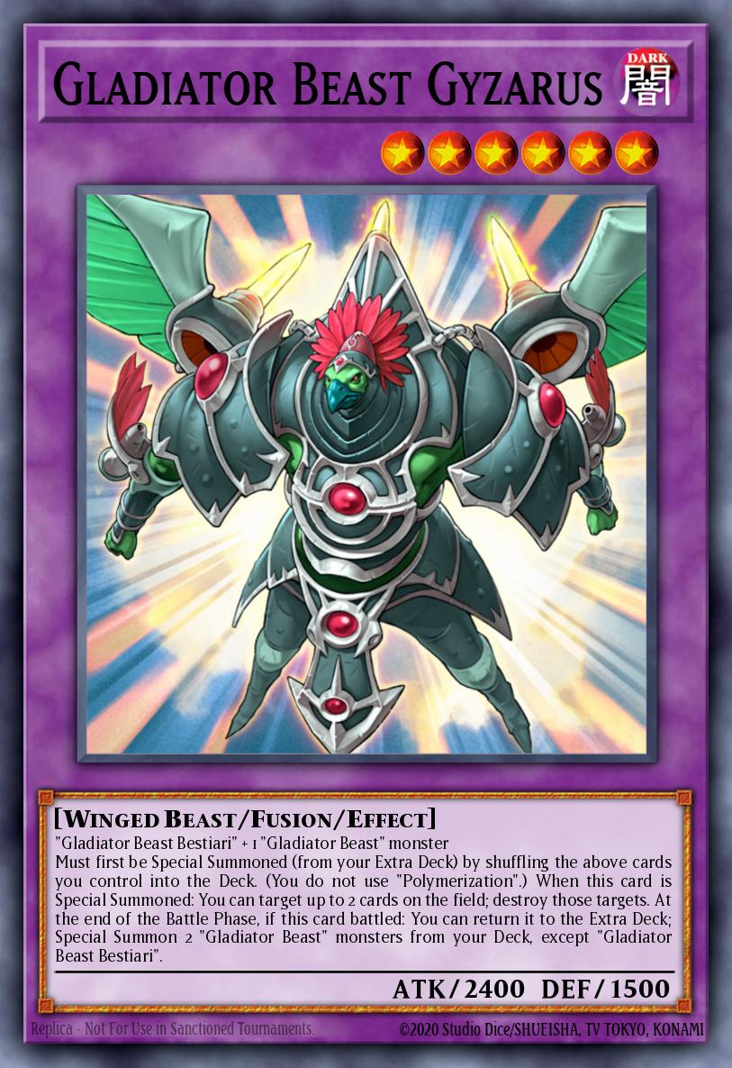 Gladiator Beast Gyzarus LODT-EN044 – Light of Destruction