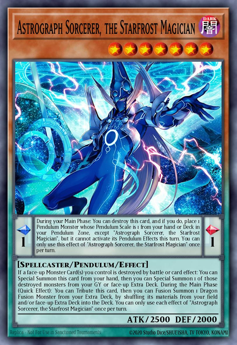 Astrograph Sorcerer, the Starfrost Magician MAMO-EN015 – Magnificent Monsters