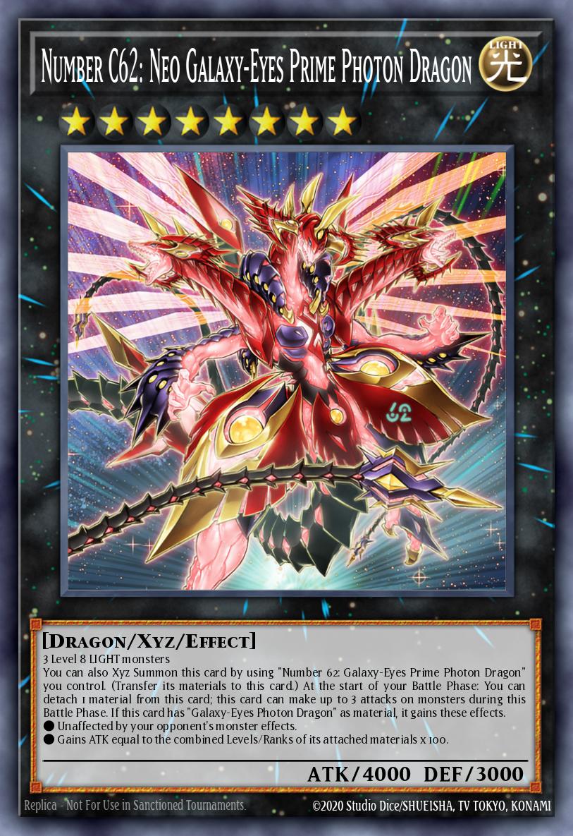 Number C62: Neo Galaxy-Eyes Prime Photon Dragon PHHY-EN043 – Photon Hypernova