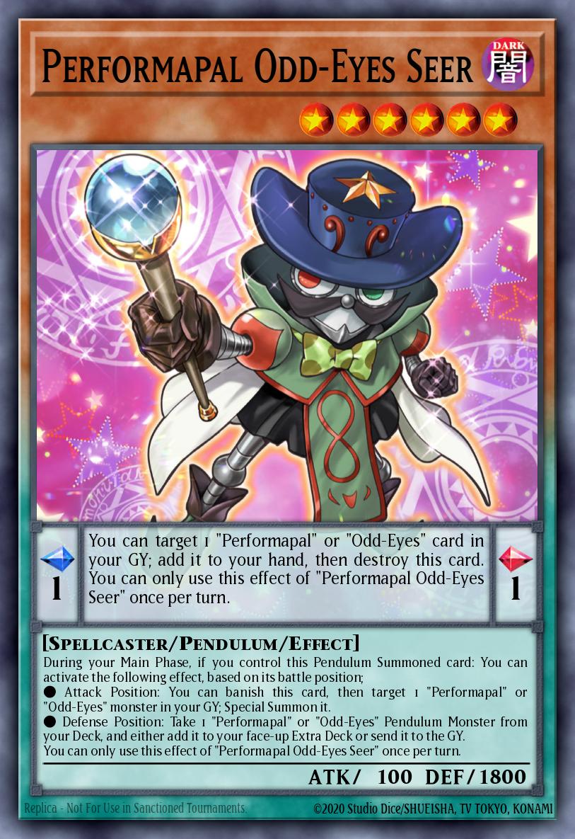 Performapal Odd-Eyes Seer LAVD-ENO17 – Legendary Arc-V Decks