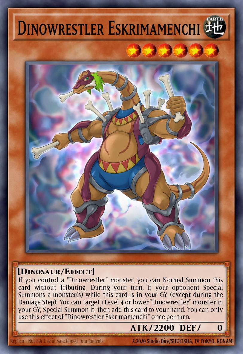 Dinowrestler Eskrimamenchi MP20-EN052 – 2020 Tin of Lost Memories Mega Pack