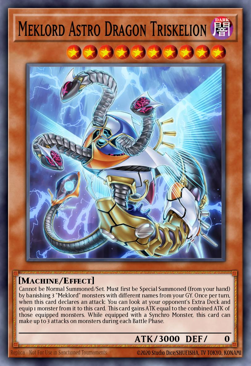 Meklord Astro Dragon Triskelion LED7-EN016 – Legendary Duelists: Rage of Ra