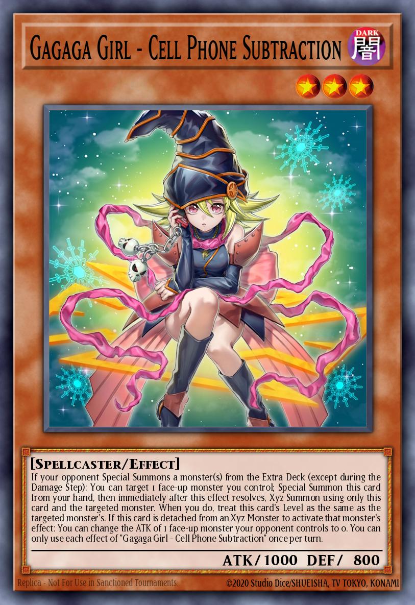 Gagaga Girl - Cell Phone Subtraction MAMO-EN012 – Magnificent Monsters