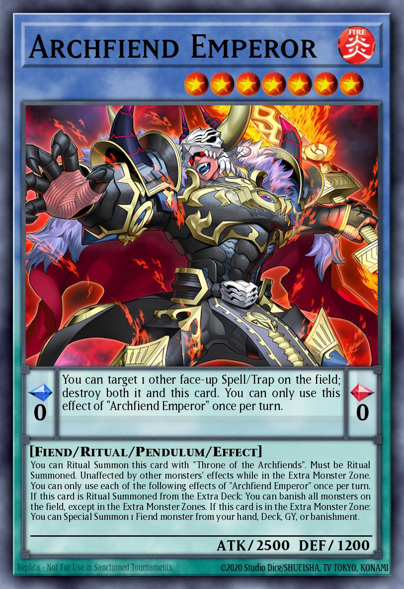 Archfiend Emperor BPRO-EN031 – Burst Protocol