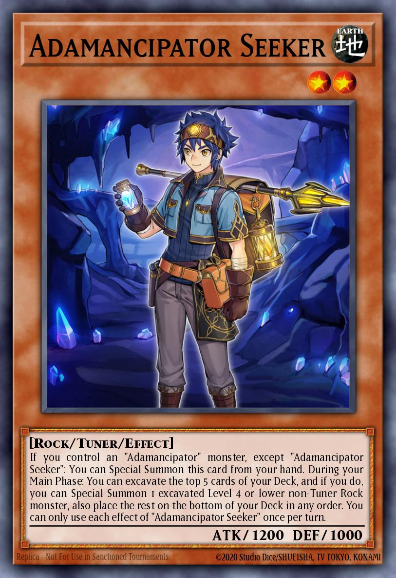 Adamancipator Seeker MZMU-EN091 – Maze of Muertos