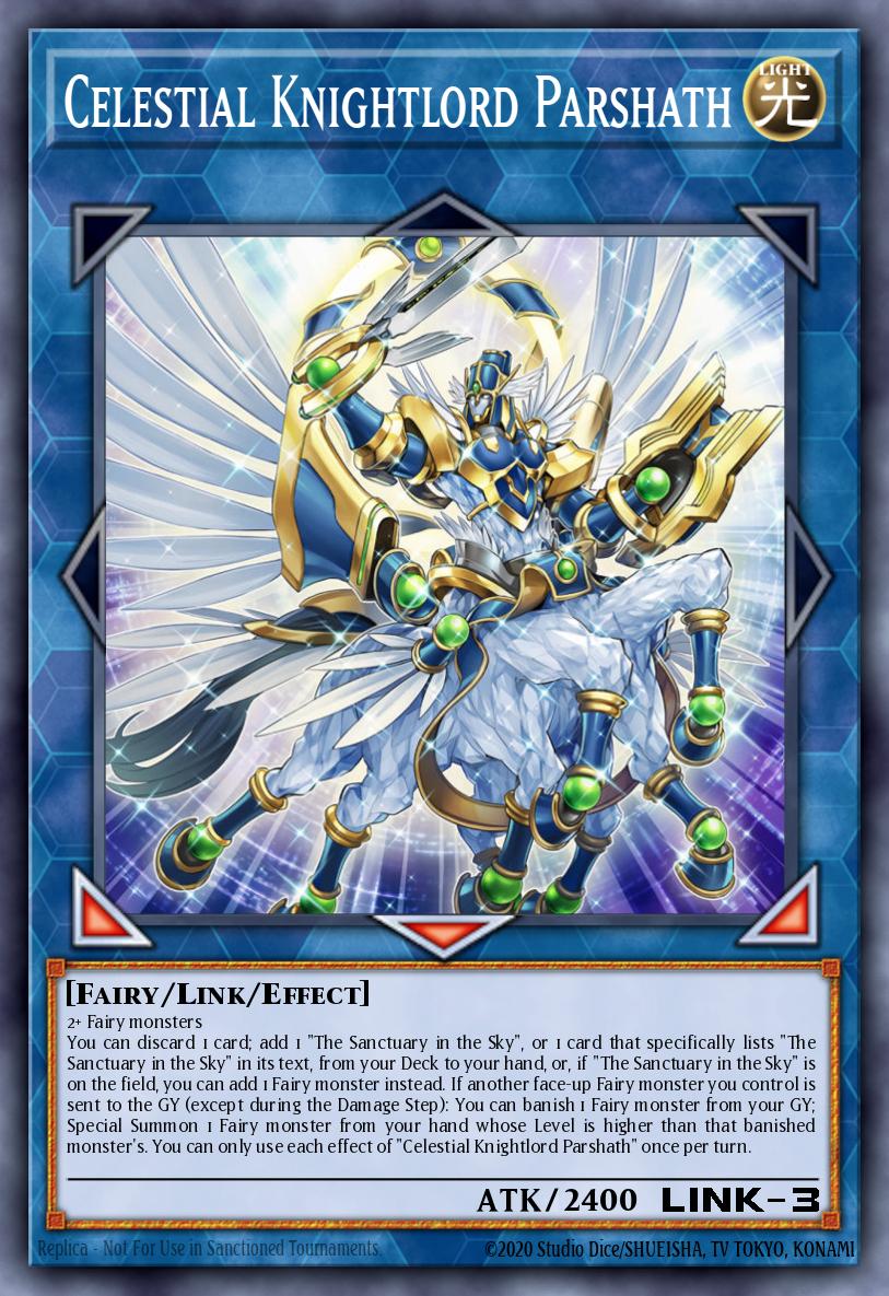 Celestial Knightlord Parshath DUOV-EN002 – Duel Overload
