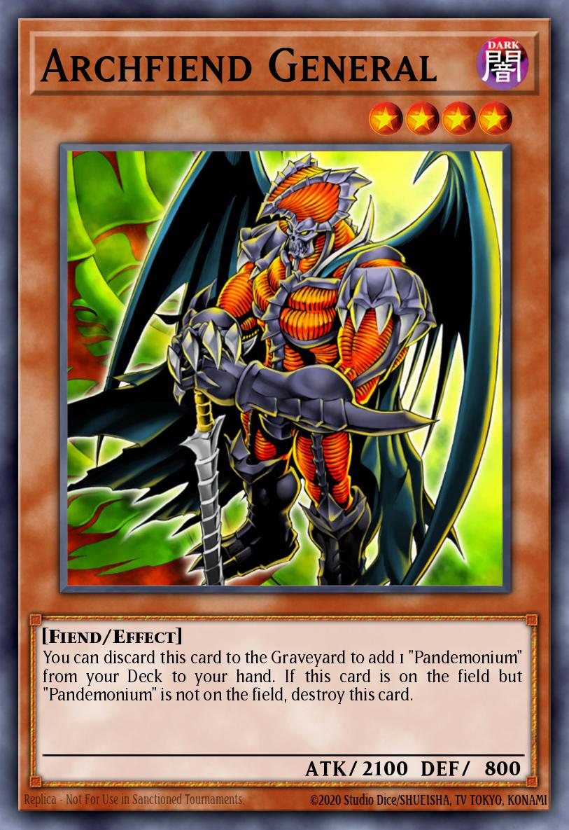 Archfiend General SGX3-ENE12 – Speed Duel GX: Duelists of Shadows