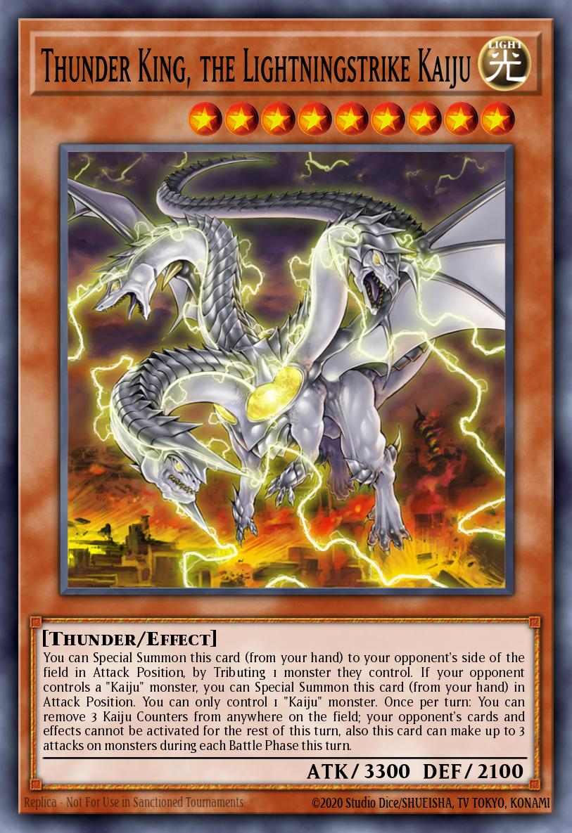 Thunder King, the Lightningstrike Kaiju MAMO-EN046 – Magnificent Monsters
